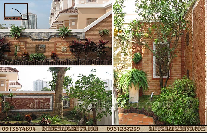 Các mẫu tiểu cảnh sân vườn hiện nay rất đa dạng cho khách hàng lựa chọn